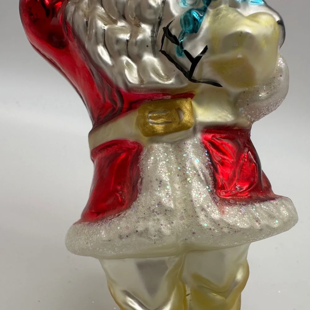 1991 Christopher Radko Cowboy Santa Ornament‎ 91-106-0 6